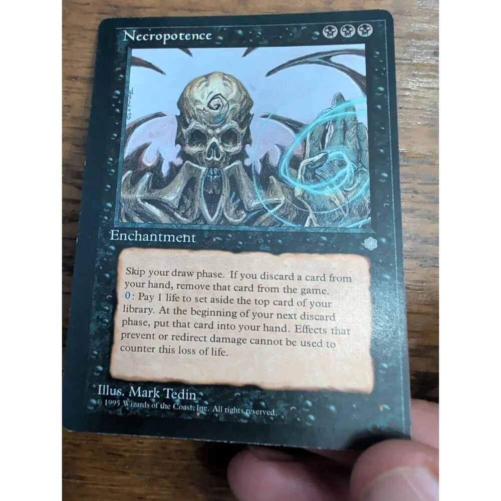 Necropotence Ice Age x1 LP MTG